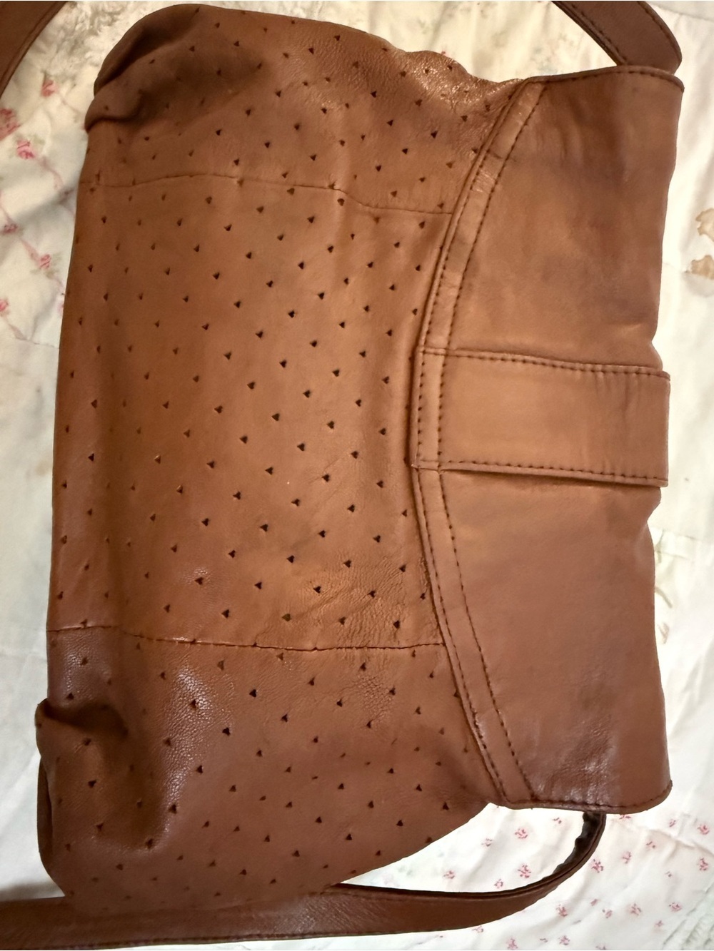 See By Chloe Cognac Brown Leather Crossbody Bag - Picture 11 of 13